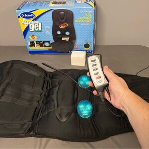 Dr Scholl’s Soothing Full Cushion Massager W/ Heated Massaging Gel 6 Motors